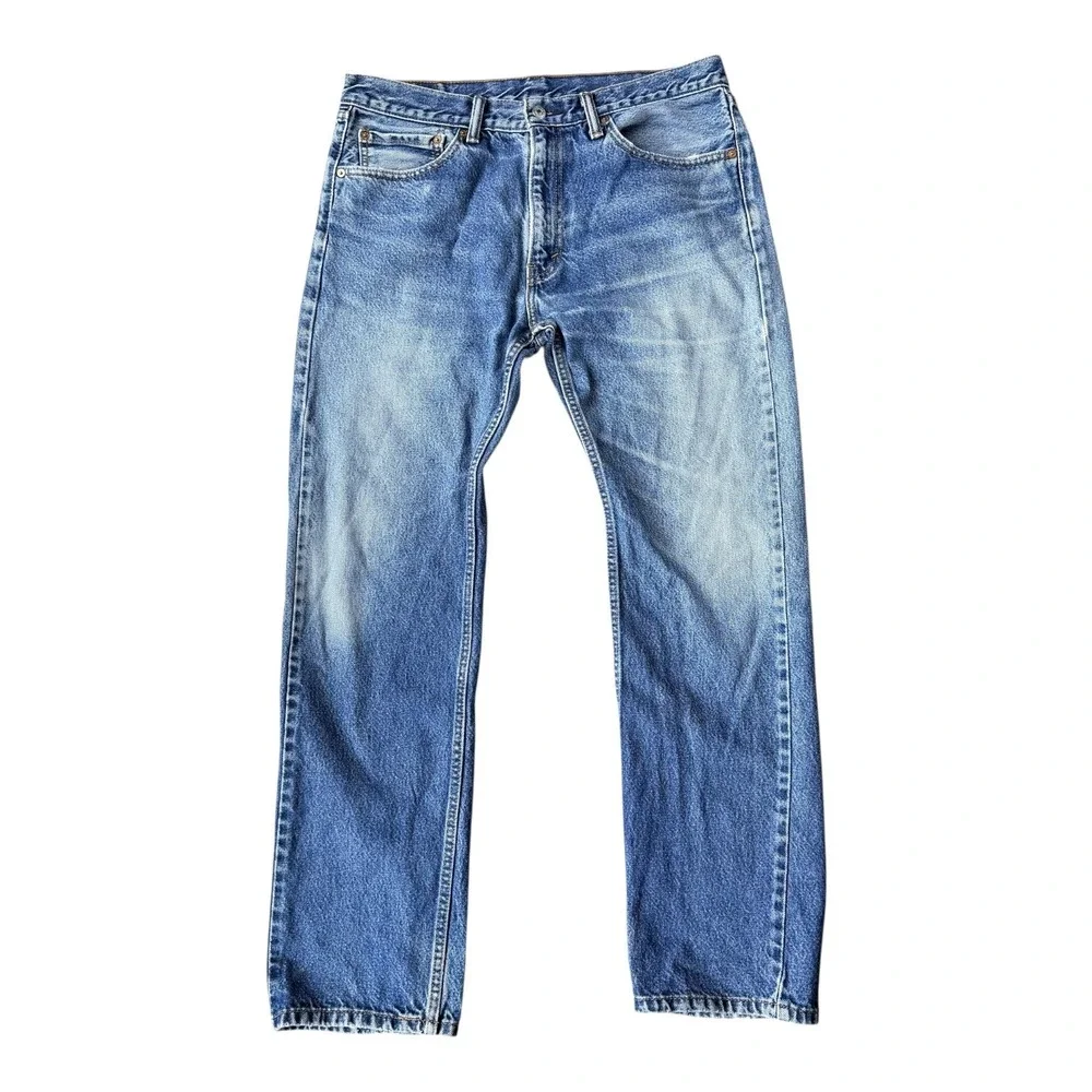 Levi's‎ 505 Jeans Men's 35x32 Regular Fit Straight Leg 100% Cotton Denim